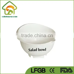 Plastic Salad Bowl With Pour Spout thumbnail-1