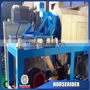 pe pp Rubbish Bags Drying Pelletizing Machine/pe pp Film Polybags Squeeze Granulator Drying Plant thumbnail-2