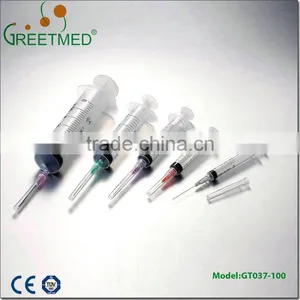 Good Feedback Disposable Plastic Medical Syringe thumbnail-1