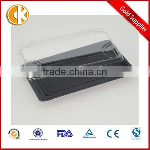 Disposable Plastic Trays and Lids for Food and Plastic Serving Trays With Clear Lid thumbnail-1
