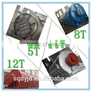 Environmental Plant Pyrolysis Machinery Refining Tyre Waste/Plastic Waste/Rubber Waste thumbnail-1