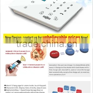 Wireless Home Gsm Sms Intruder Alert Alarm System With 95 Wireless+2 Wired Zone Multi-function Lcd Gsm Alarm System K7 thumbnail-6