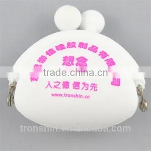 Long Lasting Soft Silicon Rubber Coin Bag With Personalized LOGO thumbnail-4