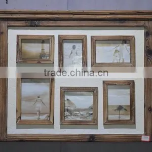 2016 Latest Wooden Decorative Wall Shelf With Frames thumbnail-1