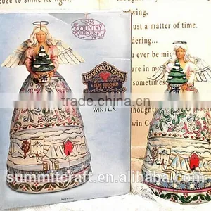 High-quality Polyresin Hand Paint Angel With Wings Vienna Souvenirs thumbnail-5