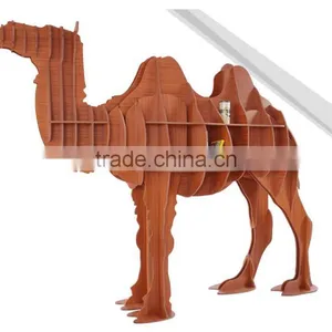 Home Decoration High Quality Wooden DIY Camel Display End Table thumbnail-3