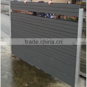 High Standard Outdoor Wpc Fencing Supplier Outdoor Composite Wood Fencing Wall thumbnail-5