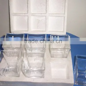 Square Glass Vase,clear Flower Vase,glassware thumbnail-1
