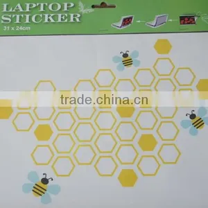 Honeycomb Structure Decoration Laptop Sticker Skin thumbnail-1