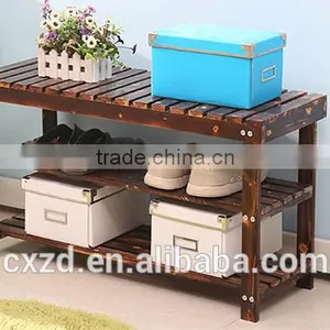 Wholesale Antique Wooden Shoe Rack thumbnail-1