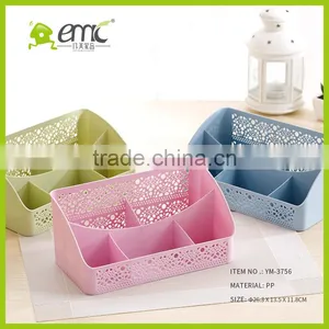 Emc Plastic Makeup Box With Dividers, Plastic Makeup Cases With Dividers thumbnail-1