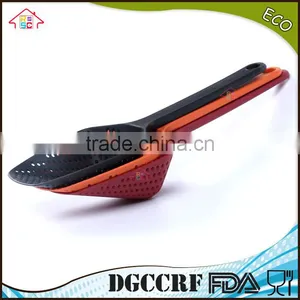 NBRSC Nylon Colander Strainer Slotted Spoon Scoop Server Drain Pasta Veg Kitchen Cooking Serving Aid thumbnail-2