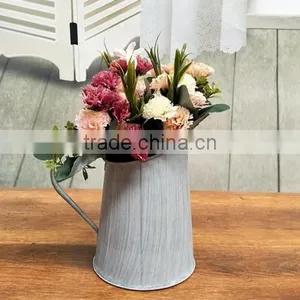 Plant Stand Decorative Round Planters Color Painted Metal Flower Pot thumbnail-1