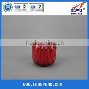 Antique Table Top Elegant Red Ceramic Candle Holders,Ceramic Tealight Candle Holders thumbnail-1