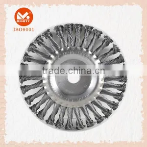 Good Quality Twisted Knot Circular Steel Wire Brush thumbnail-2