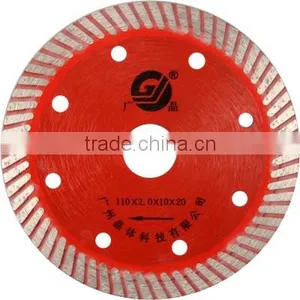 China Turbo Blade for Stone Long Cutting Life 4.5" Circular Saw Blade thumbnail-2