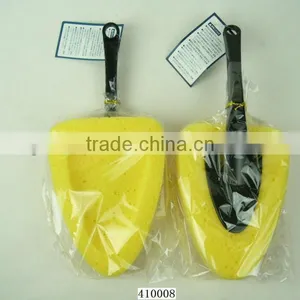 Car Wash Sponge Brush With Plastic Handle thumbnail-1