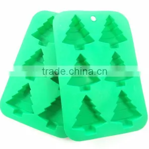 Silicone Molds Christmas Tree Shaped Mold Funny Silicone Cake Mold thumbnail-6