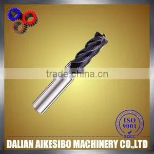 Hot Tools Tungsten 4 Flutes Carbide Rough End Mills for 55hrc Steel thumbnail-1