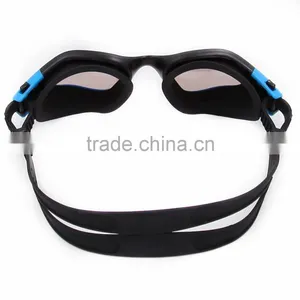 2015 New Panoramic Silicone Adult Swimming Goggles in Blue Lens(CF-7202) thumbnail-4
