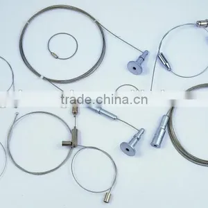 Safety Cable With Two Hooks/Stainless Steel Rope/Custom Cable/Steel Cable thumbnail-2
