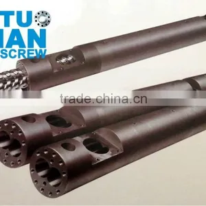 Parallel Twin Screw and Barrel for PVC or UPVC Pipe Extruder Machine thumbnail-1