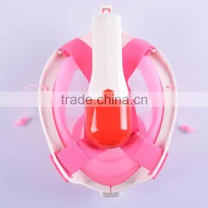 Factory Supply Silicone Foldable Diving Mask Full Face Snorkel Mask thumbnail-3