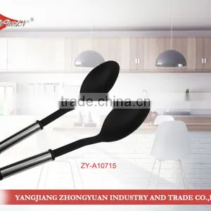 Kitchen Equipment Rice Ladle Nylon Kitchen Utensils With Steel Handle thumbnail-1