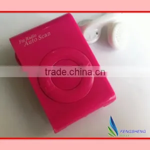 Mini Auto Sacn FM Stereo Radio With Earphones thumbnail-1