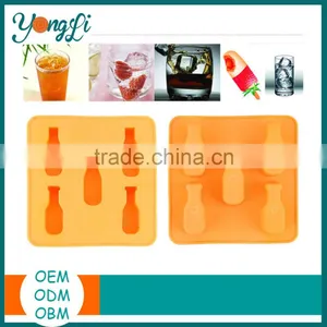 Non-stick Silicone Bottle Mini Ice Cube Tray thumbnail-1