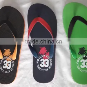 More Rubber PE Black Beach Flip Flops Sandals thumbnail-1