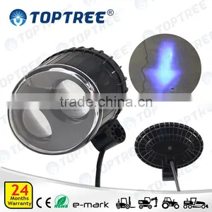 10W Two Eyes Blue Arrow LED Safety Spot Light Warning Lamp thumbnail-1
