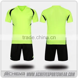 Custom New Design Men Cheap Soccer Jersey thumbnail-1