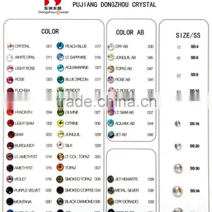 DZ2058 SS20 Hot Fix Rhinestones,hot Fix Diamonds Strass Beads for Dress thumbnail-3