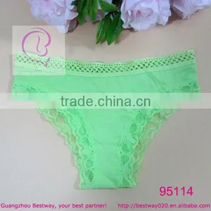 Soft Sheer Cotton Underwear With Lace on Sale thumbnail-1