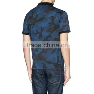 Wholesale Army Polo Colorful Camo Polo Shirt Polo Shirts Made in China thumbnail-2