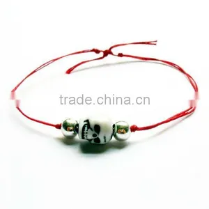 Skull Halloween Bracelet in Blood Red, Halloween Bracelet Jewelry, West Style Bracelet thumbnail-1
