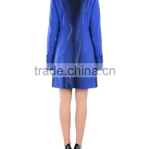 2017 Lady Winter Overcoat Latest Design Dress Coat Women Winter Coats thumbnail-3