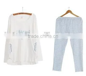 Wholesale Cotton Pajamas Women Popular Printing Pajamas for Women thumbnail-1
