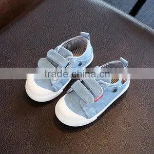 Zm35395a Fashion Children Boys Jeans Canvas Shoes Wholesale thumbnail-2