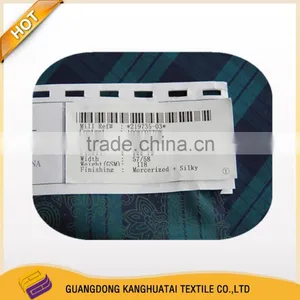 High Quality 40*40 100% Cotton Yarn Dyed Printing Wholesale thumbnail-1