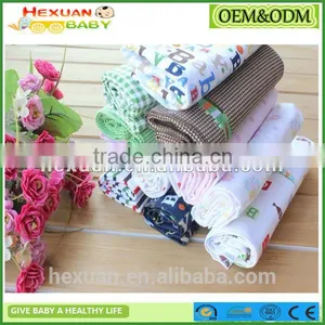 76*76cm Baby Receiving Blanket, Flannel Blanket, 100% Cotton Baby Blanket thumbnail-1