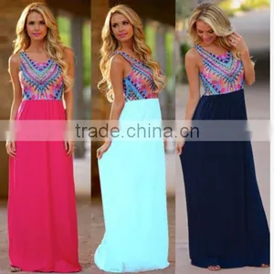 Walson Walson Long Aztec Sumer Dress thumbnail-1