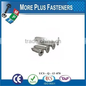 Made in Taiwan High Quality Flat Head Screw Phil Drive Screw Wood Screw thumbnail-6