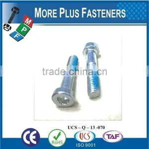 Made In Taiwan Special Hex Socket Screw Hex Washer Head Cross Recessed Screw Threaded Weld Stud Truss Head Torx Winged Screw thumbnail-2