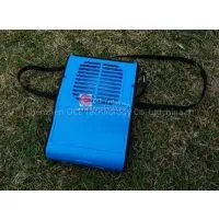 Mini Electronic Fan W/LED Light+Solar Panel Charger for Running Outside Sports thumbnail-3