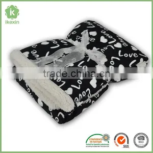 Fashion Custom King Size Printing Double Ply Blanket thumbnail-4