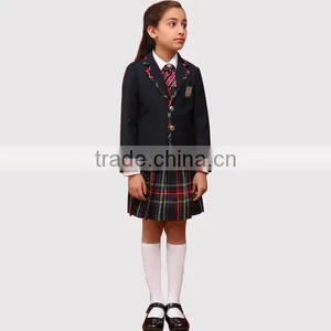 Wholesale Classical School Uniform Blazer Manufacturers in China thumbnail-2