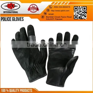 Classic White Nylon Cotton Formal Stretch Police Gloves for Women Mens thumbnail-5