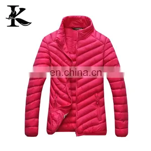 Lastest Design for Female Windproof Winter Coats Thin Down Jacket thumbnail-1